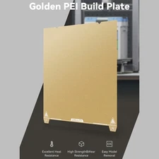 Gold PEI Powder Coating Build Plate For Ender-3 V3 Plus /K1 GMJT