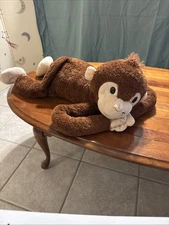 Hug Fun Hanging Monkey 22" Plush Brown Large Stuffed Animal Toy 