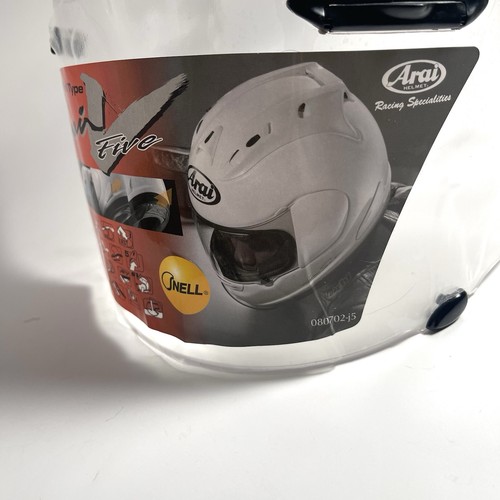 Arai Face Shield For Helmet Super AdSis I-Type SAI Shield Corsair-V Size M NEW - Bild 8 von 8