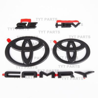 #ad NEW OEM TOYOTA 2025 CAMRY HYBRID SE HEV BLACKOUT EMBLEM OVERLAYS KIT SET $59.99