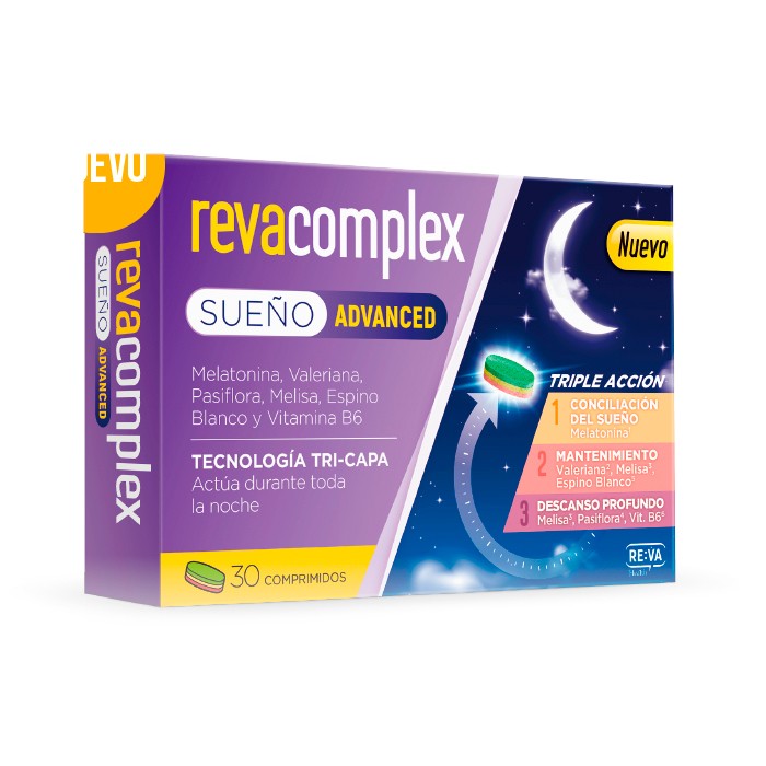 Reva Complex Sleep Advanced 30 Tablets - Immagine 3