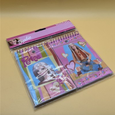 Barbie Memo Pads (Assorted 2 Pack) - Assorted Barbie Spiral Notepad Toy 2003
