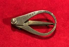 RARE CIVIL WAR ERA SOLDIER'S BRASS GUN TOOL / ENGRAVED NAME OF DEAD SOLDIER