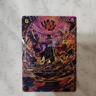 サボ SP PRB02-014 Sabo PRB02-014 SR ONE PIECE Card The Best 2 - ONE PIECE Card Game