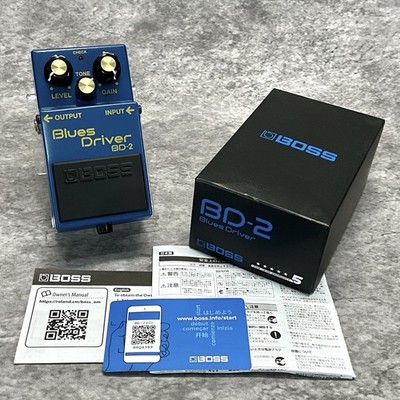 BOSS BD-2 BLUES DRIVER w/ BOX & MANUAL - SEPT 2024