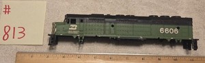 Athearn - HO Engine Parts - Lot #813 – Burlington Northern Shell – Used **READ**