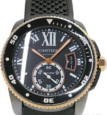 Cartier Calibre de Cartier Diver Carbon Watch W2CA0004 Automatic 43mm Black