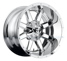20x9 Fuel D536 Maverick 6x1356x5.56x139.7 20 Chrome Wheels Rims Set4 106.1