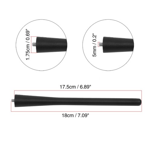 7" 18cm Car Stubby Antenna Radio AM FM Signal Antenna Mast Short Aerial Repla... - Picture 3 of 6