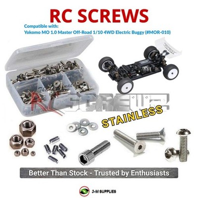 RCScrewZ Stainless Screw Kit yok035 for Yokomo MO 1.0 1/10 4WD Buggy | KIT