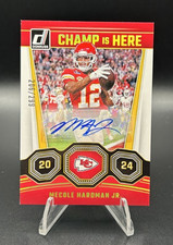 2024 Donruss Football Mecole Hardman Jr. Champ Is Here Auto #7 SP /299 Chiefs