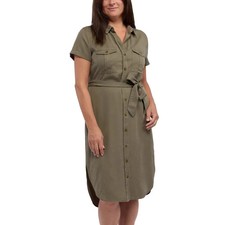 Teddi Rose Women's Tencel Shirt Dress