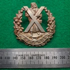 WW1 Cameron Highlanders Regiment Glengarry Cap Badge - Original