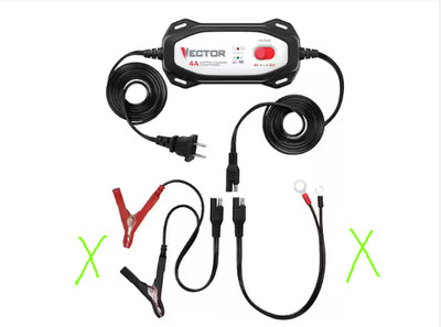 VECTOR 4 Amp Battery Charger/Maintainer - missing