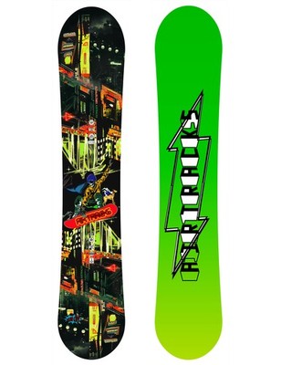 AIRTRACKS Snowboard Fun City Carbon Hybrid Rocker Wide Allmountain 150 155 160