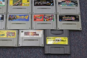 WHOLESALE LOT 24 Nintendo Super Famicom Games SFC Japan Import SNES UNTESTED #14