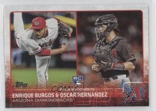 2015 Topps Update Rookie Combos Enrique Burgos Oscar Hernandez #US359 2f4