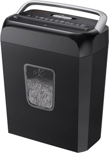Bureau commercial de coupe transversale de shredder en papier DVD CD Carte de crédit Détruire lourd