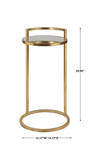 Cailin - 25.98 inch Accent Table - 14.17 inches wide by 14.17 inches deep Accent - Picture 8 of 10