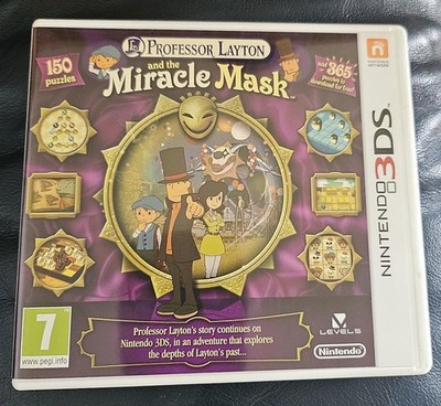 Professor Layton und die Wundermaske Nintendo 3DS Originalverpackt