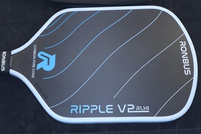 Ronbus Ripple V2 R1.14 Pickleball Paddle Carbon Fiber w/ Case | eBay