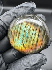 Natural Labradorite Palm Stones Crystal Energy