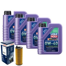 Motoröl 0W40 LIQUI MOLY Synthoil Energy 4L+BOSCH Ölfilter