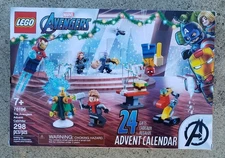 LEGO Marvel Super Heroes The Avengers Advent Calendar (76196) Retired Set Sealed