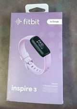 Fitbit Inspire 3 Fitness Tracker Black Case/Lilac Bliss Band