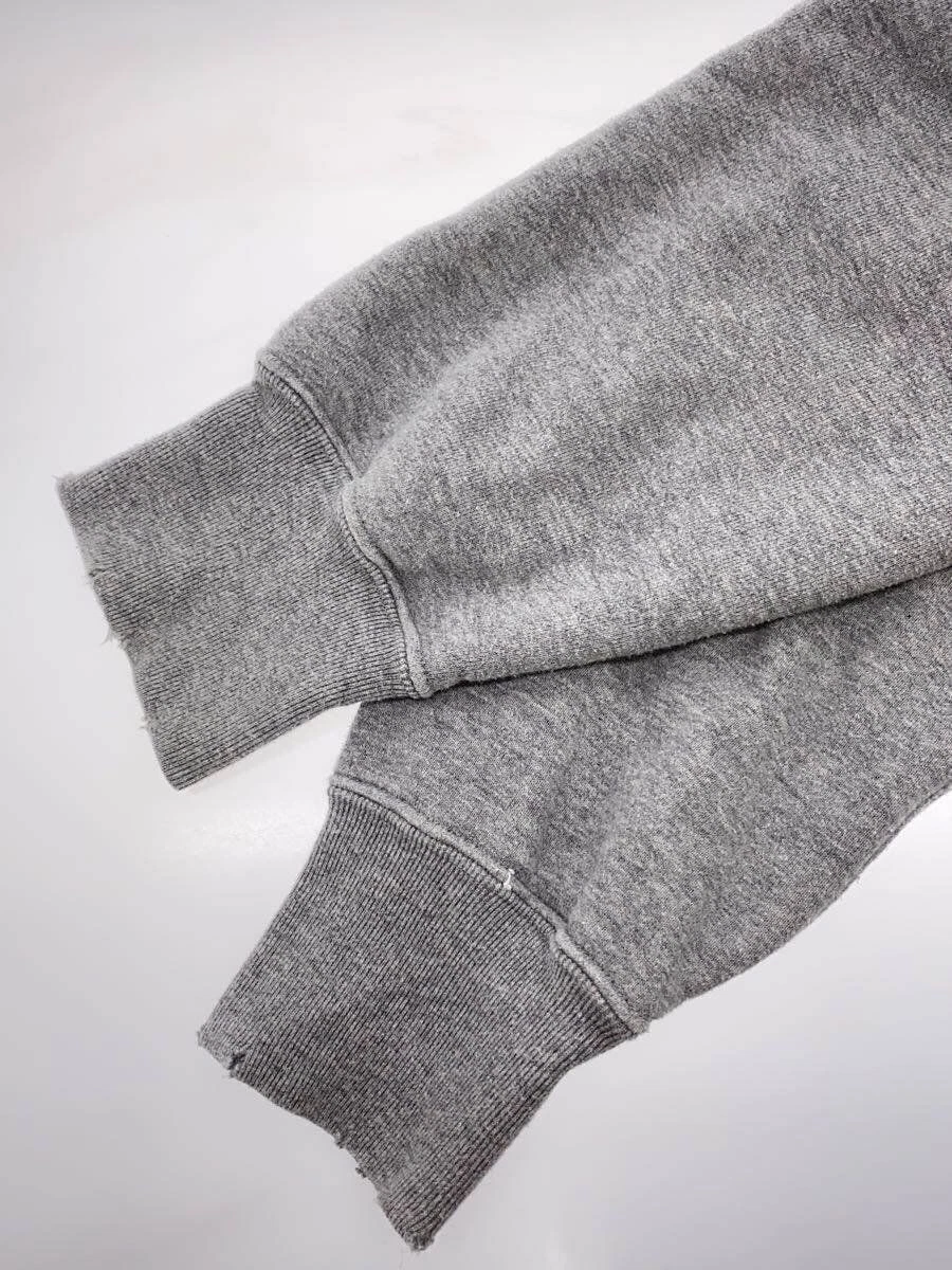 Sacai felpa con cappuccio pullover invecchiato cotone grigio anni 21 0315 usata