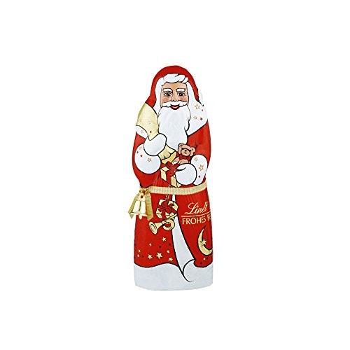 Lindt Milk Chocolate Santa, 125g