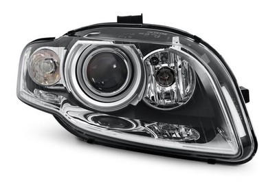 Headlight Right Xenon Chrome For Audi A4 B7 06-08 Headlamp Assembly Driver OEM