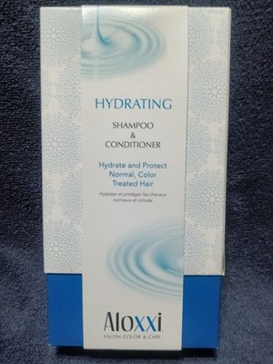 Aloxxi Shampoo 10.1 fl.oz. bottle and Conditioner 10.1 fl.oz. bottle