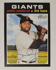 PABLO SANDOVAL 2020 Topps Heritage #110 Giants All-Star