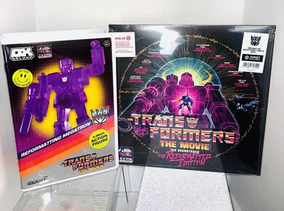Super7 Transformers The Movie VHS Box Reformatting Megatron 8  action figure