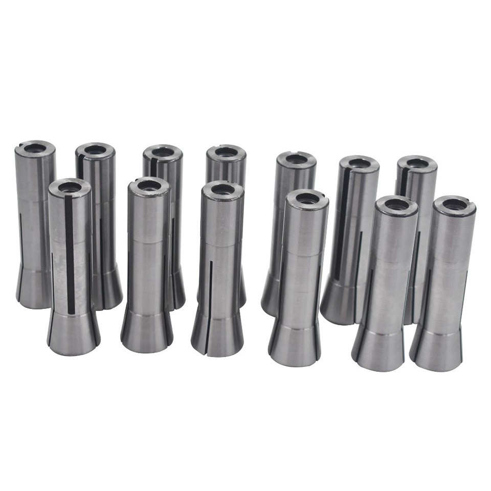 Precision R8 Collet Set 13pc Mill Collets Set – Collets for Mill ...
