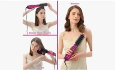 Aima Beauty Single Step Hair Dryer Brush Volumizing Hot Air Brush, Ceramic