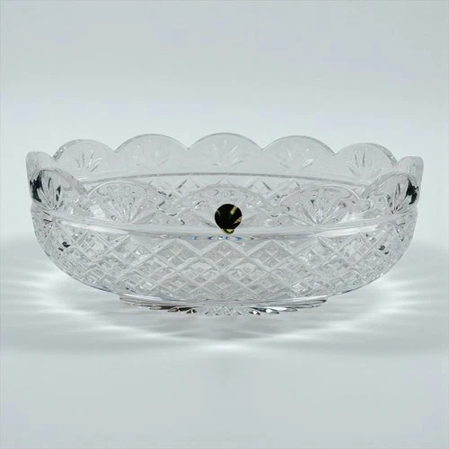 Waterford Crystal Irish Treasures Royal Bowl 11” Signed Tom Brennan w/ Box