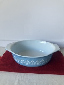 Vintage Blue Pyrex Baking Dish for sale | eBay