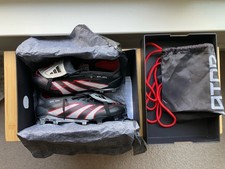 Adidas Predator 25 Elite FT FG BSR pelle colpo di ossidiana US 8,5