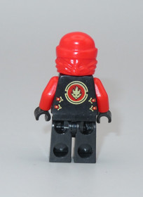 LEGO Kai final battle robes Ninjago Red energy pattern minifigure Ninja 70500