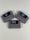 Super Mario World And Super Mario Kart Super Nintendo SNES 1991 Cartridge Only