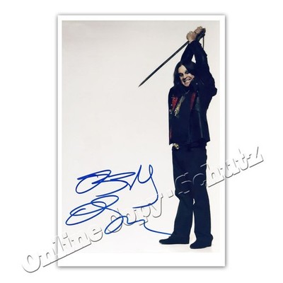 Ozzy Osbourne °   22.07.2025  R.I.P. -  Autogrammfoto  / Autograph [K11]