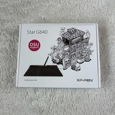 Xp-Pen Star G640 6" x 4 " OSU Ultrathin Drawing Tablet