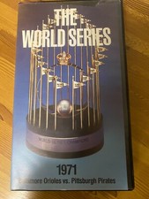 1971 MLB OFFICIAL WORLD SERIES VIDEO PIRATES VS ORIOLES CLEMENTE MVP