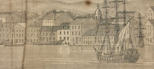 Panoramic view City of New York from Brooklyn Heights Valentine’s 1861 Hayward - Picture 16 of 24