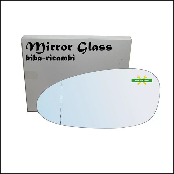 Glas RüCkspiegel AsphäRisch Seite Sx-Guidatore FüR Porsche Cayman I (987)-image