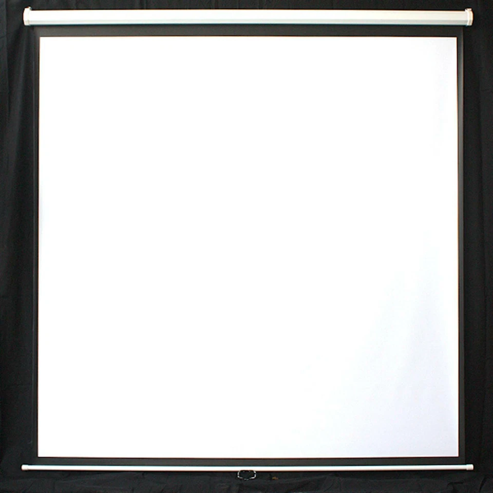 Beamerleinwand 203CM Projektionsleinwand Rolloleinwand Beamer Heimkino 1:1 📽️ - Bild 2 von 4