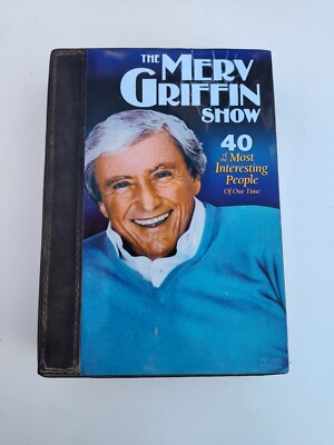 The Mery Griffin Show 40 Most Interesting People 3 Disc DVD Box Set New Sealed