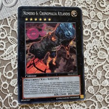 Numero 6 Cronomalia Atlandis Prima Edizione Rara.      YU-GI-OH!